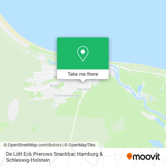 Карта De Lütt Eck Prerows Snackbar
