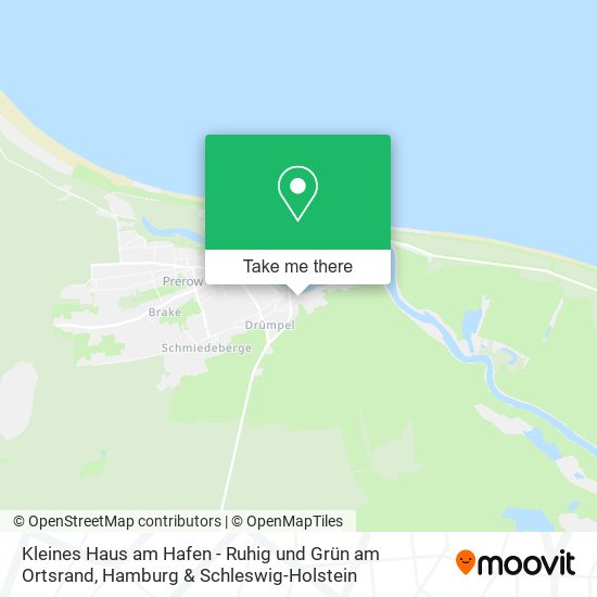 Kleines Haus am Hafen - Ruhig und Grün am Ortsrand map