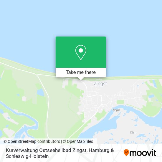 Kurverwaltung Ostseeheilbad Zingst map