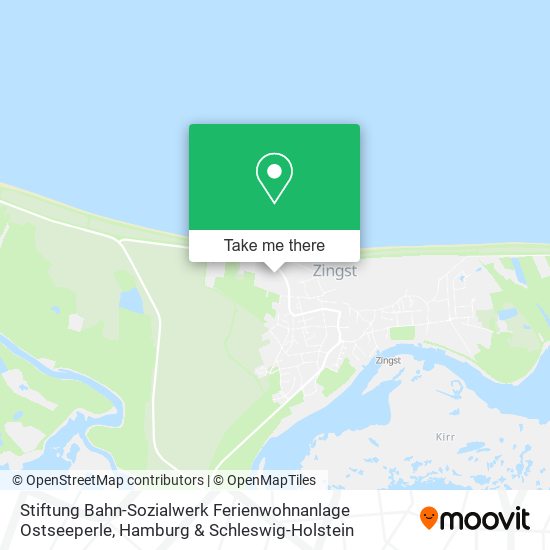 Stiftung Bahn-Sozialwerk Ferienwohnanlage Ostseeperle map