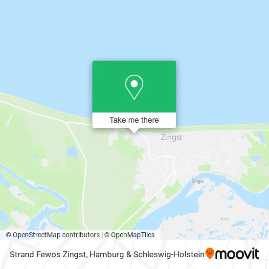Карта Strand Fewos Zingst