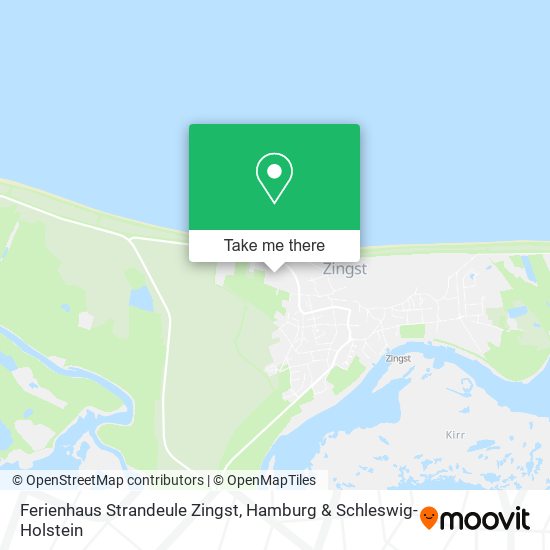 Ferienhaus Strandeule Zingst map