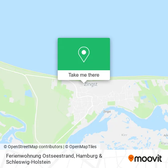 Карта Ferienwohnung Ostseestrand