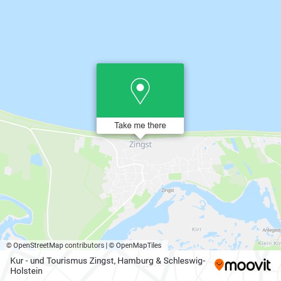 Kur - und Tourismus Zingst map