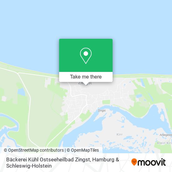 Bäckerei Kühl Ostseeheilbad Zingst map