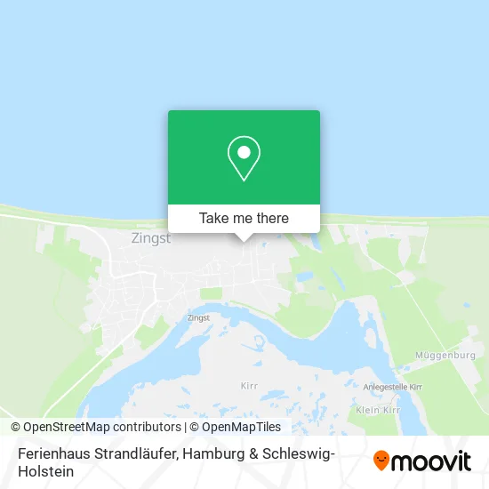 Карта Ferienhaus Strandläufer