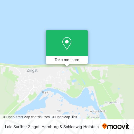 Lala Surfbar Zingst map