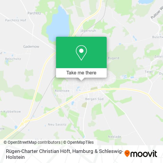 Rügen-Charter Christian Höft map