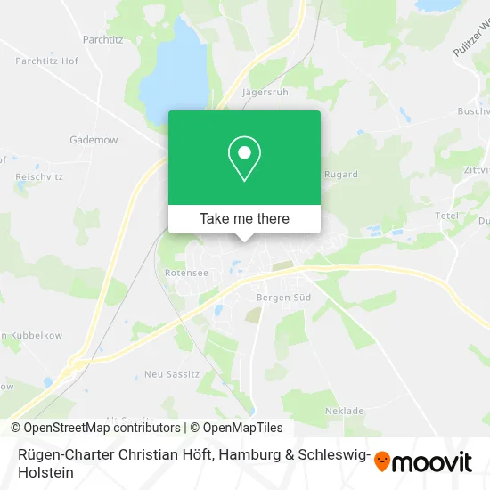 Rügen-Charter Christian Höft map