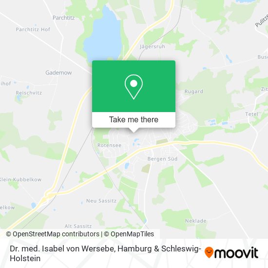 Dr. med. Isabel von Wersebe map