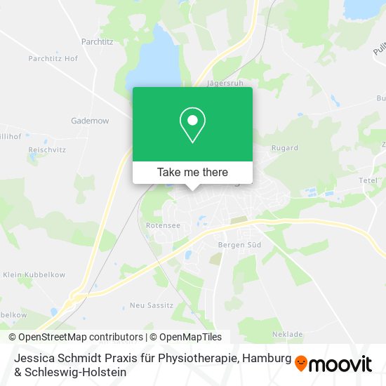 Jessica Schmidt Praxis für Physiotherapie map