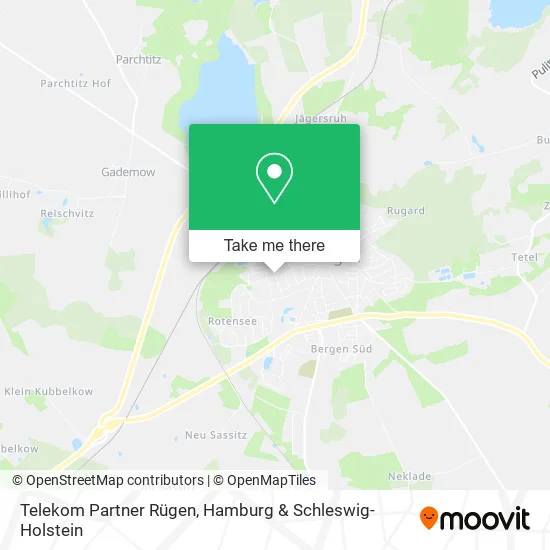 Карта Telekom Partner Rügen