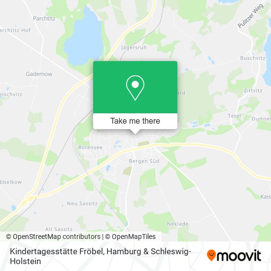 Kindertagesstätte Fröbel map