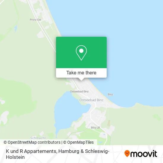 Карта K und R Appartements