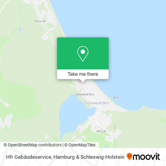 Hfr Gebäudeservice map