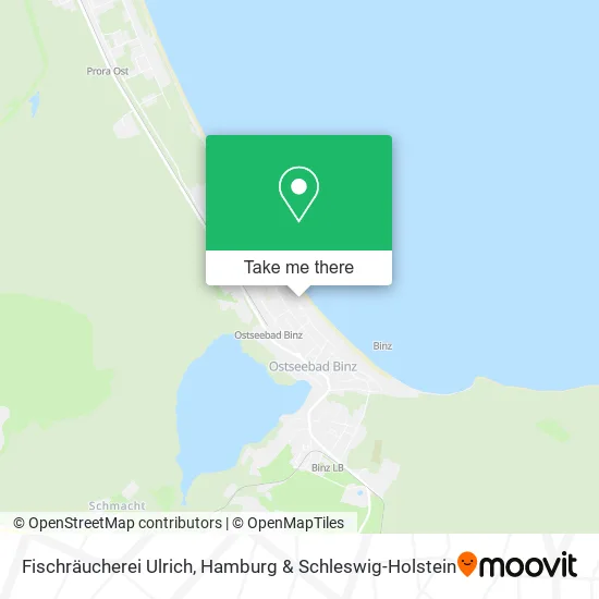 Fischräucherei Ulrich map
