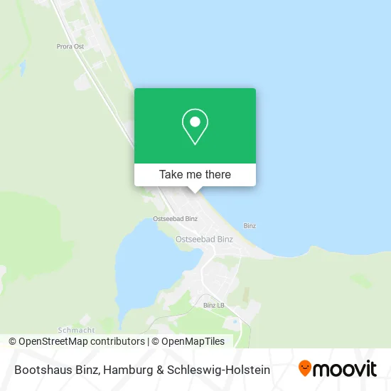 Карта Bootshaus Binz