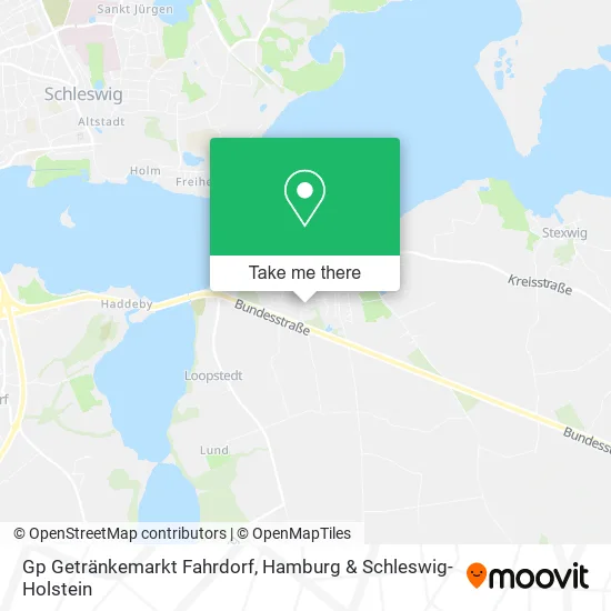 Карта Gp Getränkemarkt Fahrdorf