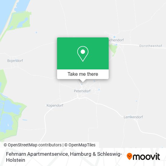 Fehmarn Apartmentservice map