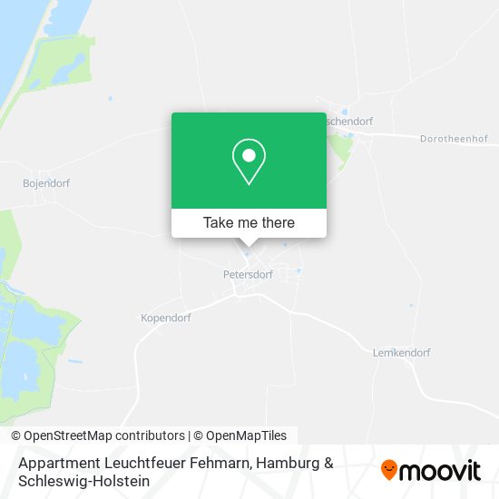 Appartment Leuchtfeuer Fehmarn map