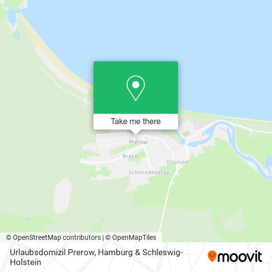 Urlaubsdomizil Prerow map