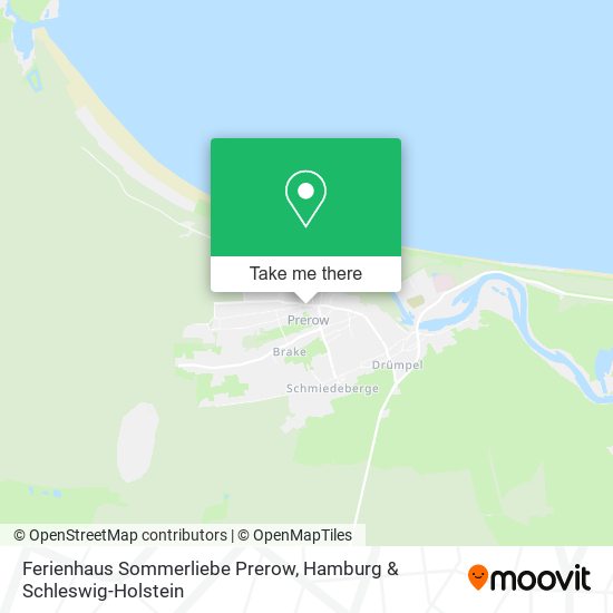 Ferienhaus Sommerliebe Prerow map