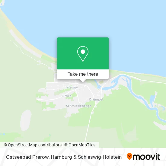 Карта Ostseebad Prerow