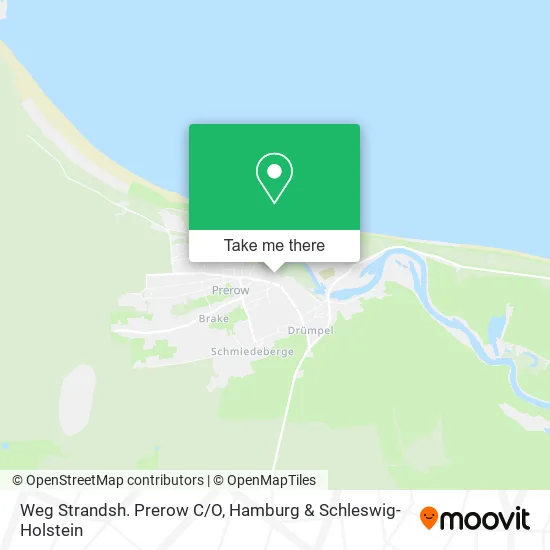 Карта Weg Strandsh. Prerow C/O