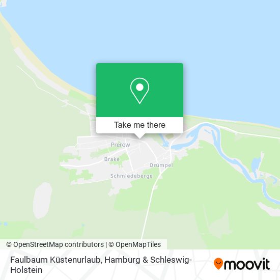 Faulbaum Küstenurlaub map