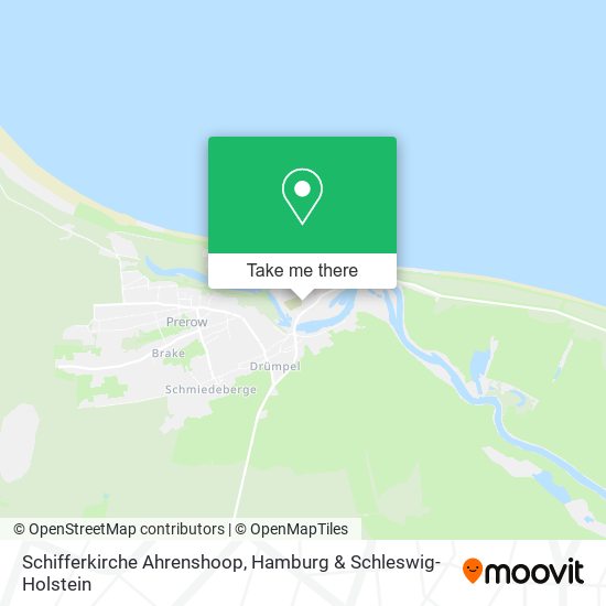 Schifferkirche Ahrenshoop map