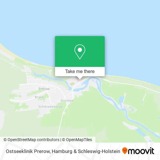 Карта Ostseeklinik Prerow