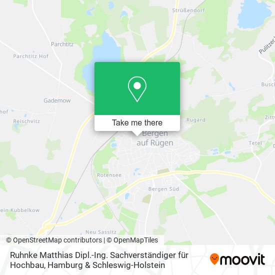 Ruhnke Matthias Dipl.-Ing. Sachverständiger für Hochbau map
