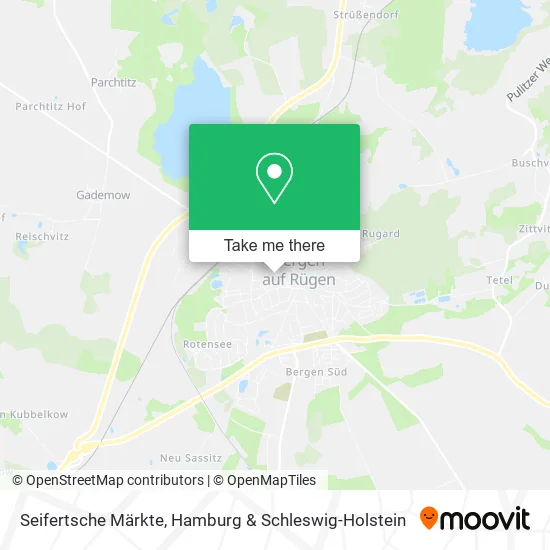 Карта Seifertsche Märkte