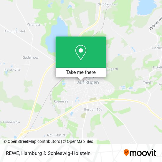 REWE map