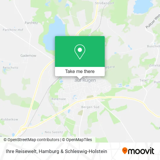 Карта Ihre Reisewelt