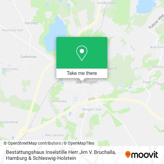 Bestattungshaus Inselstille Herr Jim V. Bruchalla map