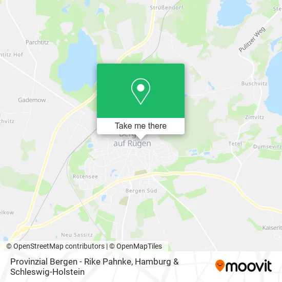 Карта Provinzial Bergen - Rike Pahnke