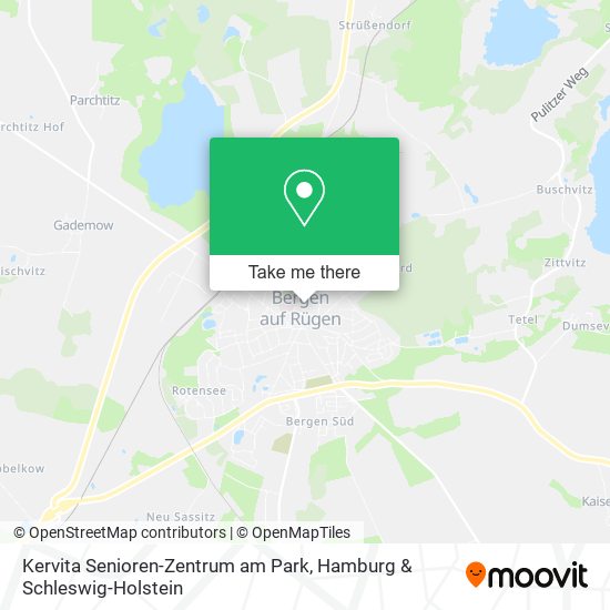 Kervita Senioren-Zentrum am Park map