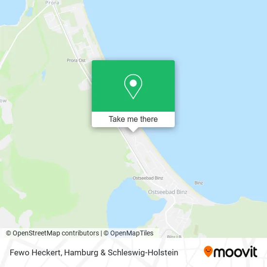 Карта Fewo Heckert
