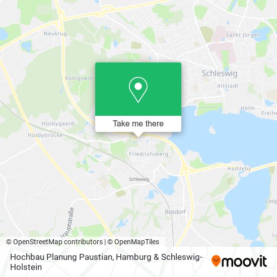Hochbau Planung Paustian map
