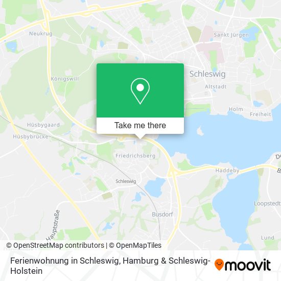 Ferienwohnung in Schleswig map