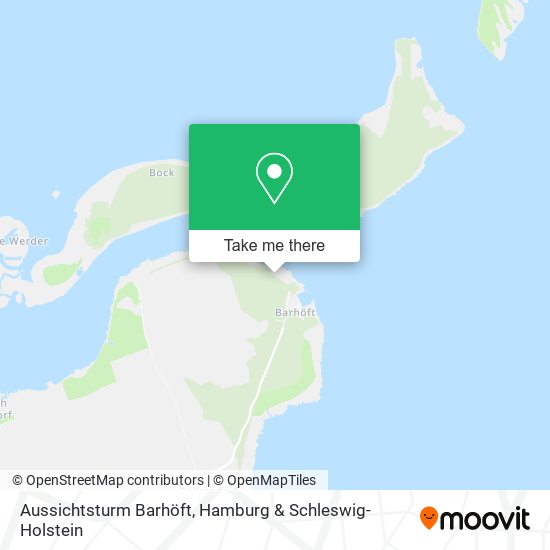 Aussichtsturm Barhöft map