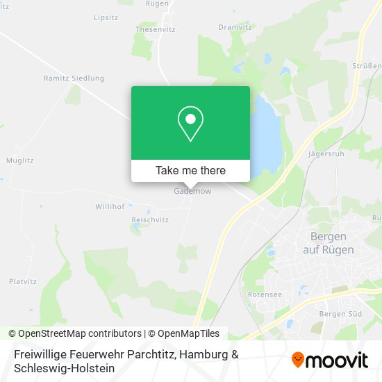 Freiwillige Feuerwehr Parchtitz map
