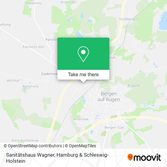 Sanitätshaus Wagner map