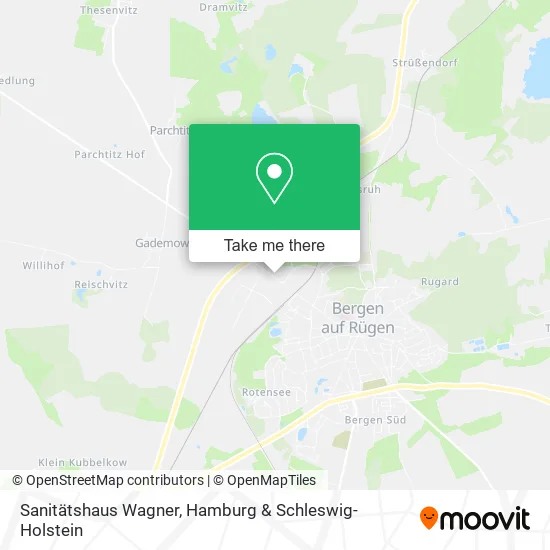 Карта Sanitätshaus Wagner