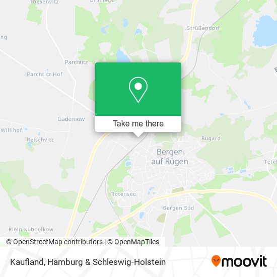 Kaufland map