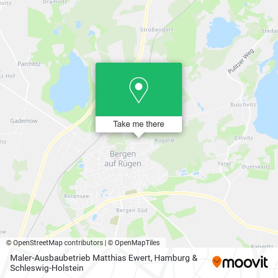 Maler-Ausbaubetrieb Matthias Ewert map