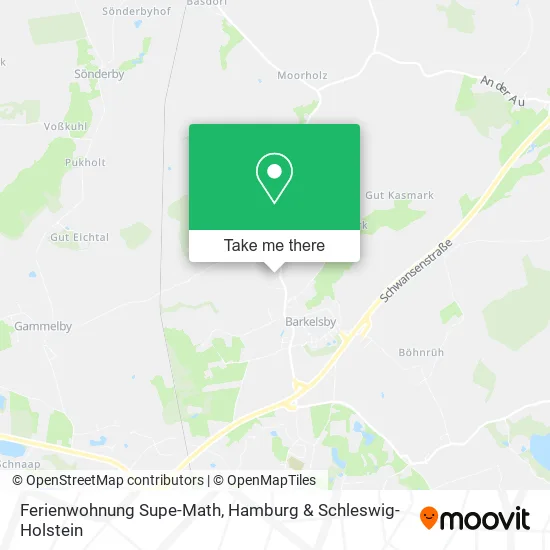 Карта Ferienwohnung Supe-Math