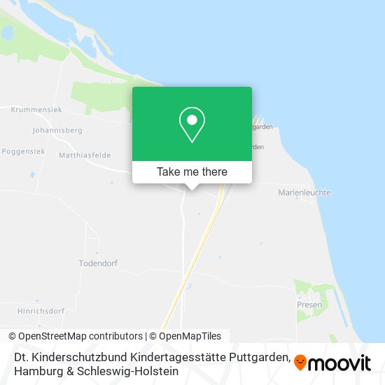 Dt. Kinderschutzbund Kindertagesstätte Puttgarden map