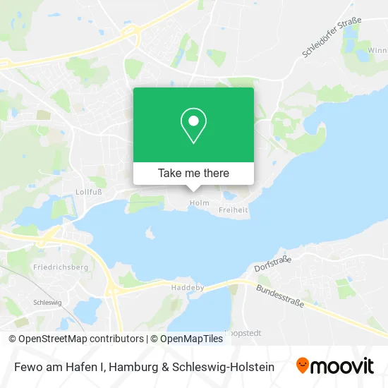 Карта Fewo am Hafen I